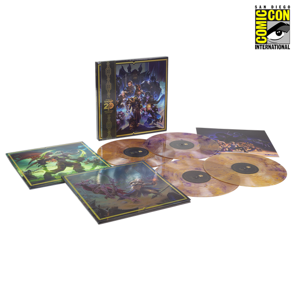 World of Warcraft: 20 Years of Music 4XLP (SDCC Exclusive Gold)