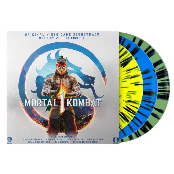 モータルコンバット 1 & 2 オリジナル サウンドトラック LP レコード Mortal Kombat I and II - Music From The Arcade Game Soundtracks