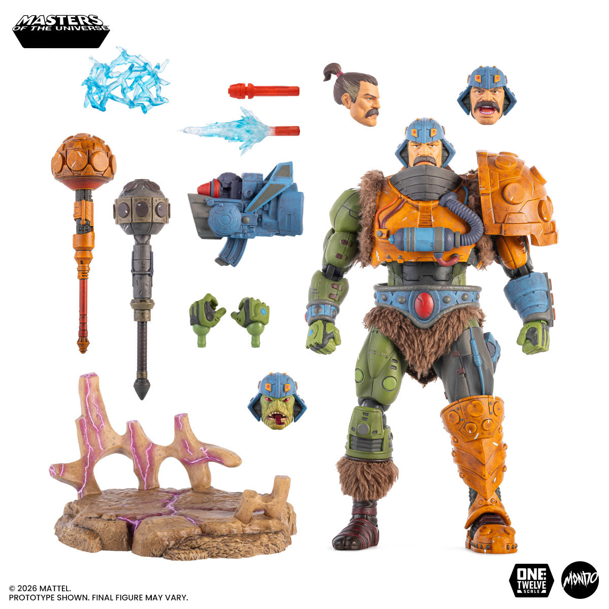 MOTU200X - Man-At-Arms 1/12 Scale Figure - Timed Edition – Mondo