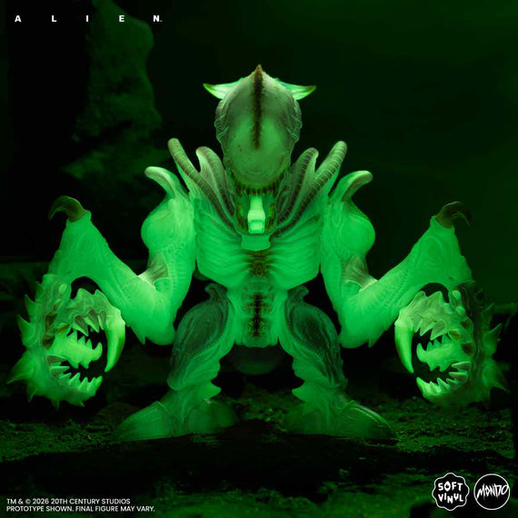 Aliens - Mantis Alien Soft Vinyl Figure - Cherry Blossom Glow in the Dark Variant