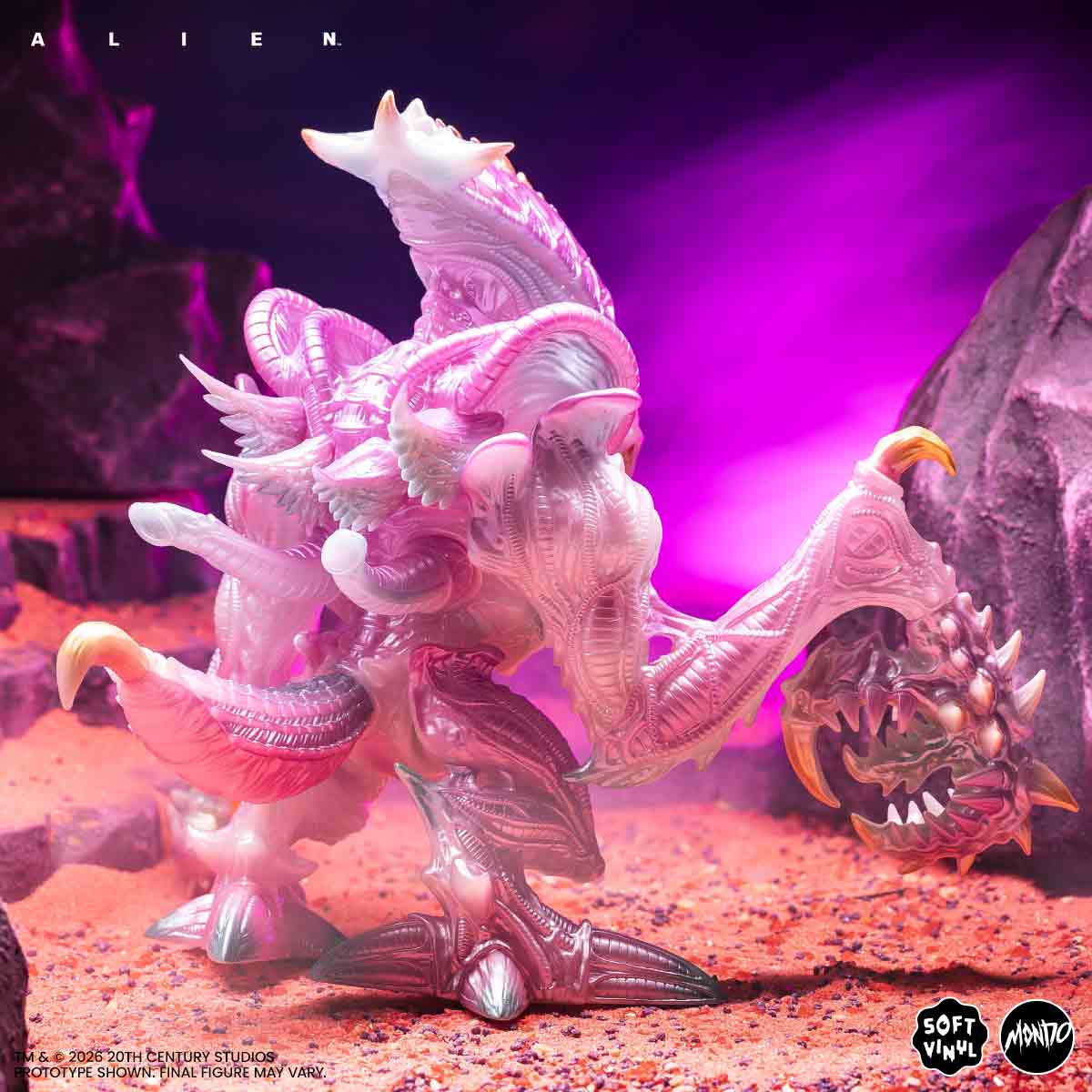 Aliens - Mantis Alien Soft Vinyl Figure - Cherry Blossom Glow in