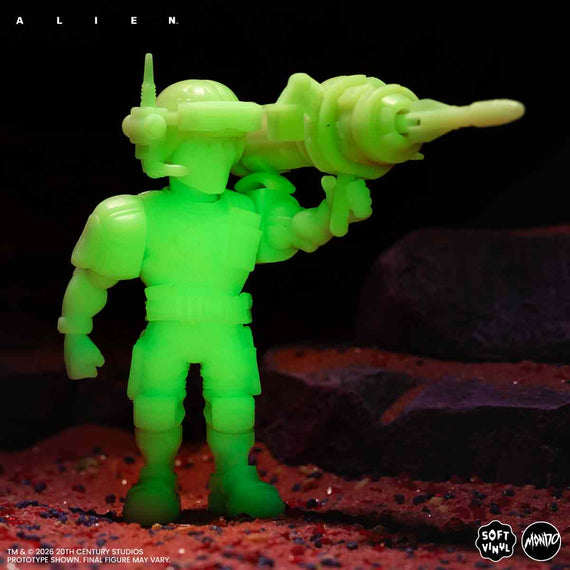 Aliens - Mantis Alien Soft Vinyl Figure - Cherry Blossom Glow in the Dark Variant
