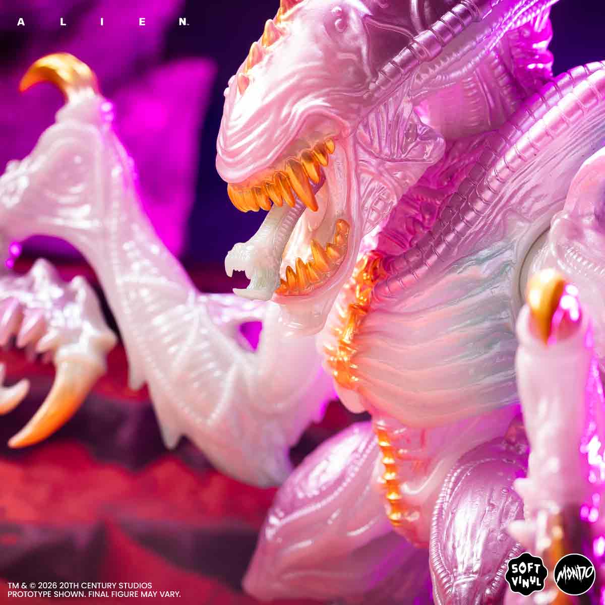 Aliens - Mantis Alien Soft Vinyl Figure - Cherry Blossom Glow in