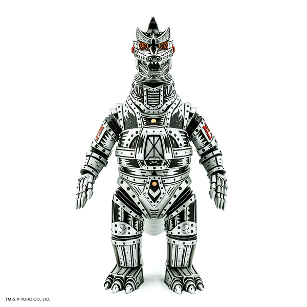 Mechagodzilla (Silver) - Vinyl Designer Figure by Attack Peter - Silver Variant Limited Edition