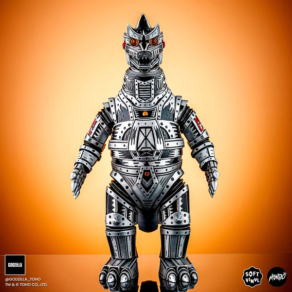 Mechagodzilla (Silver) - Vinyl Designer Figure by Attack Peter - Silver Variant Limited Edition