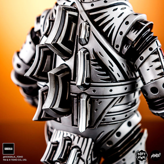 Mechagodzilla - Vinyl Designer Figure by Attack Peter - Silver Variant Limited Edition