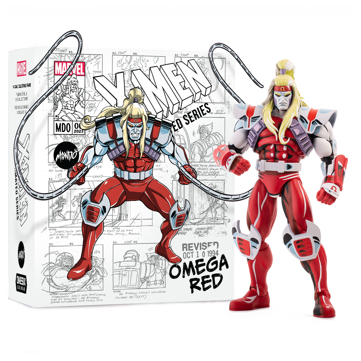 Omega Ruts Animation X-Men: The Animated Series - Omega Red 1/6 Scale Figure Limited Editio ...