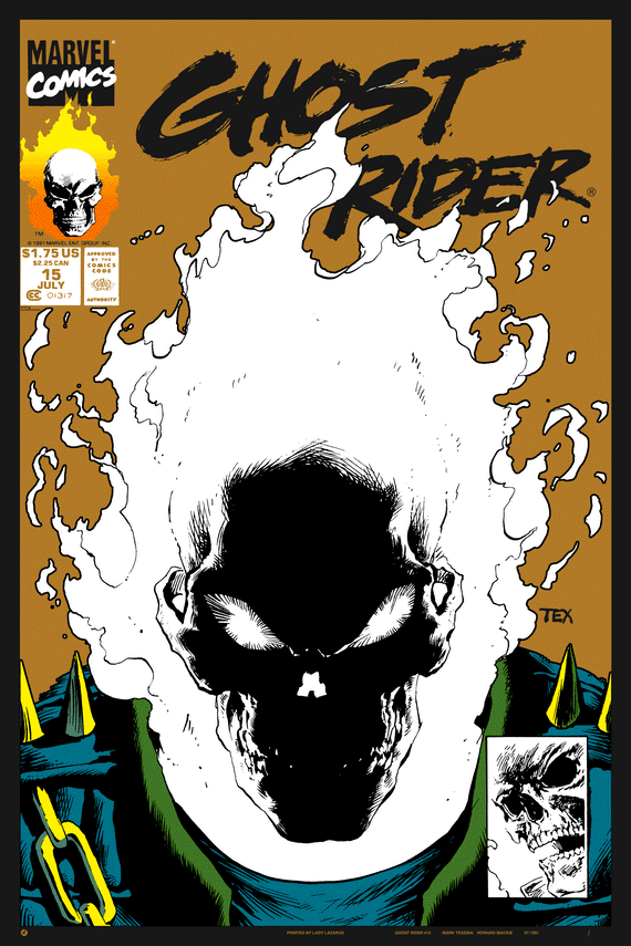 Ghost Rider #15 Variant Poster