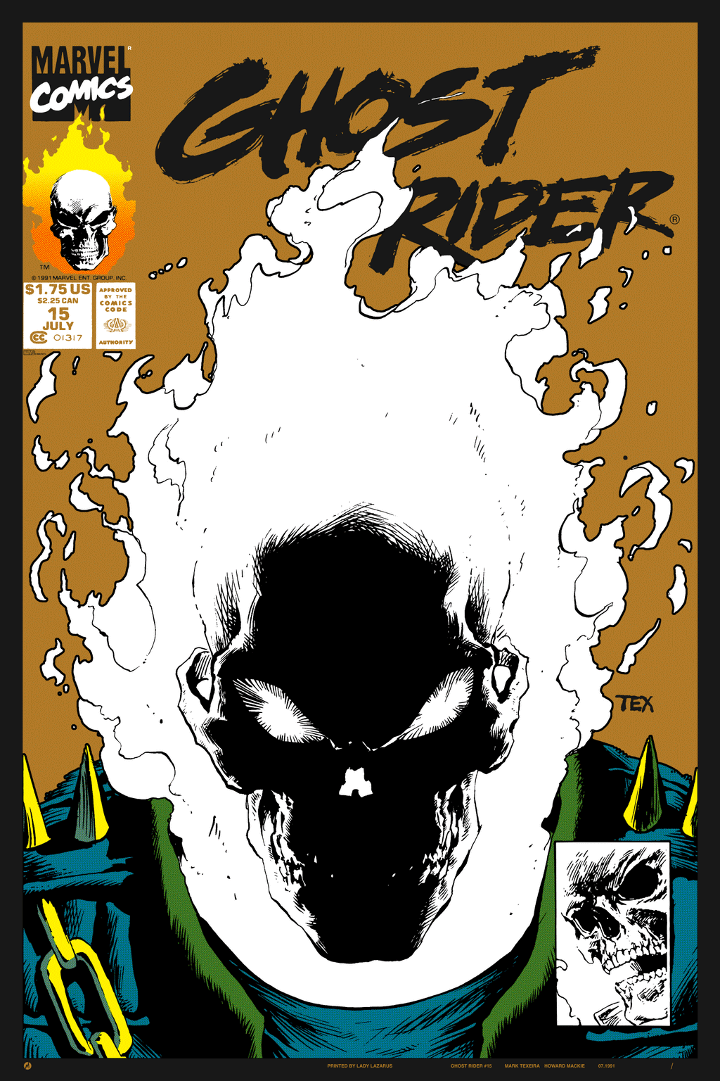Ghost Rider #15 Variant Poster – Mondo