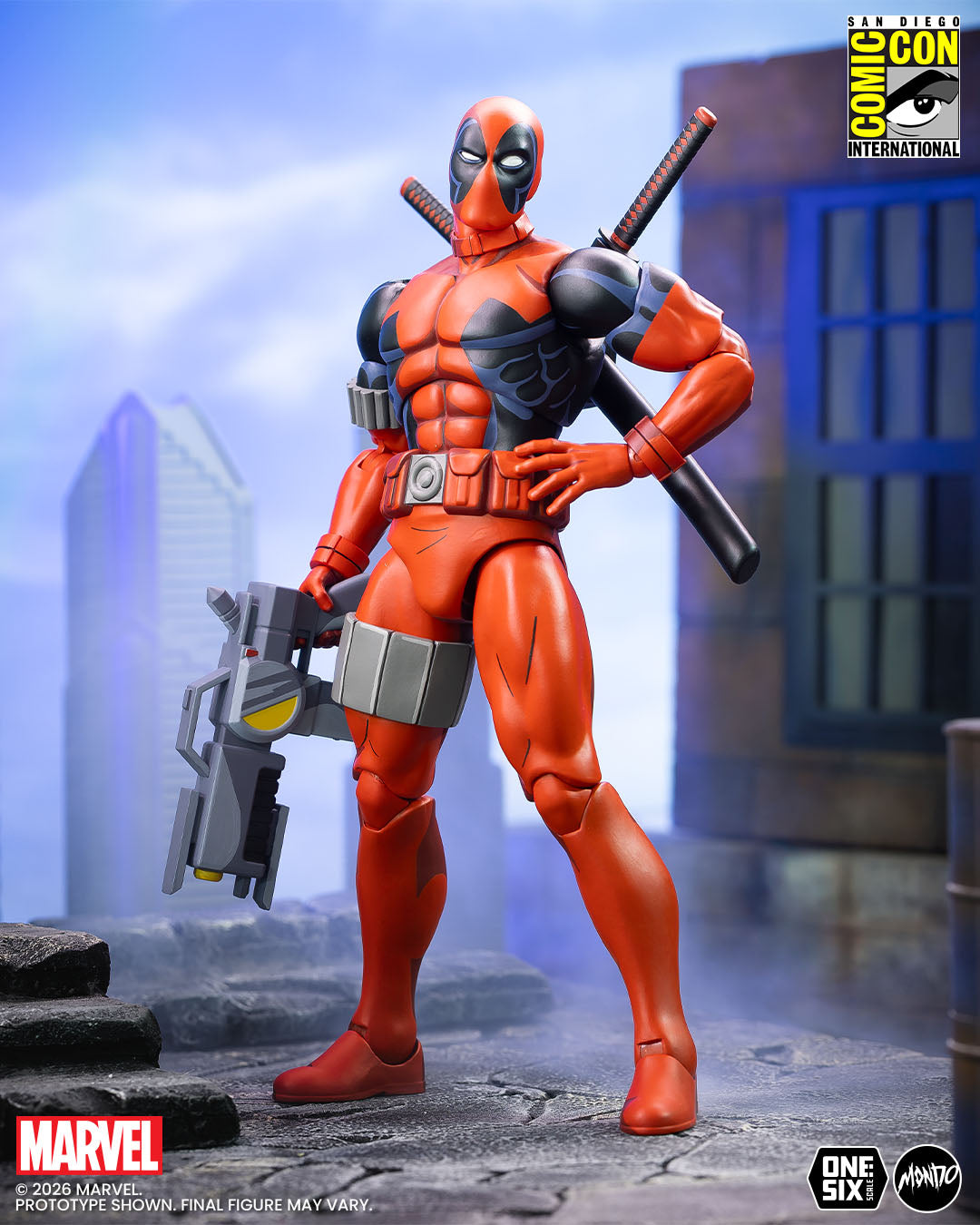 Deadpool フィギュア X-Men: The Animated Series - Deadpool 1/6 Scale Figure - Limited