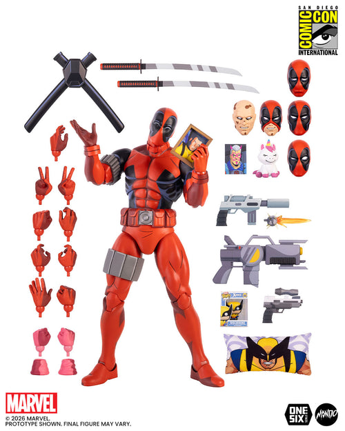 X-Men: The Animated Series - Deadpool 1/6 Scale Figure - Limited Edition
