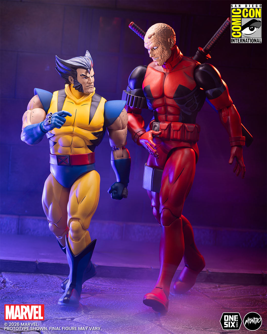 X-Men: The Animated Series - Deadpool 1/6 Scale Figure - Limited