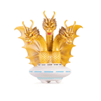 King Ghidorah UFO - Vinyl Designer Figure by Octeel - Invasion of Astro-Monster Variant