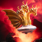 King Ghidorah UFO - Vinyl Designer Figure by Octeel - Invasion of Astro-Monster Variant