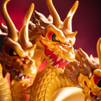 King Ghidorah UFO - Vinyl Designer Figure by Octeel - Invasion of Astro-Monster Variant