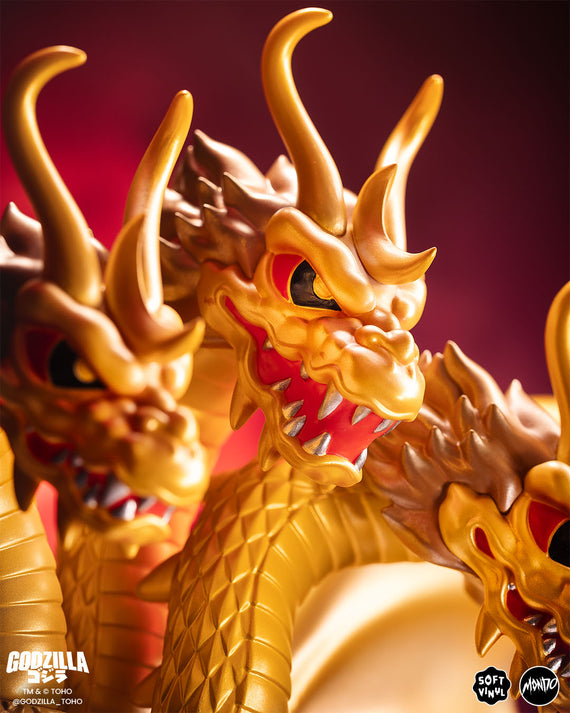 King Ghidorah UFO - Vinyl Designer Figure by Octeel - Invasion of Astro-Monster Variant