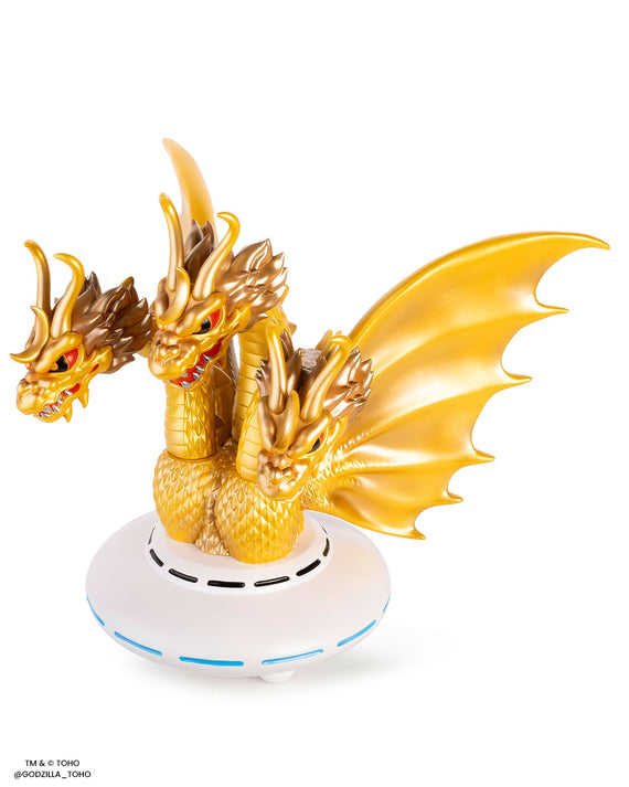 King Ghidorah UFO - Vinyl Designer Figure by Octeel - Invasion of Astro-Monster Variant