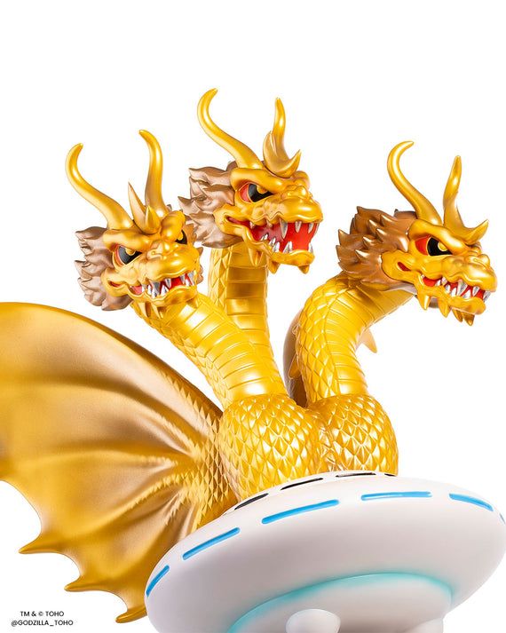 King Ghidorah UFO - Vinyl Designer Figure by Octeel - Invasion of Astro-Monster Variant
