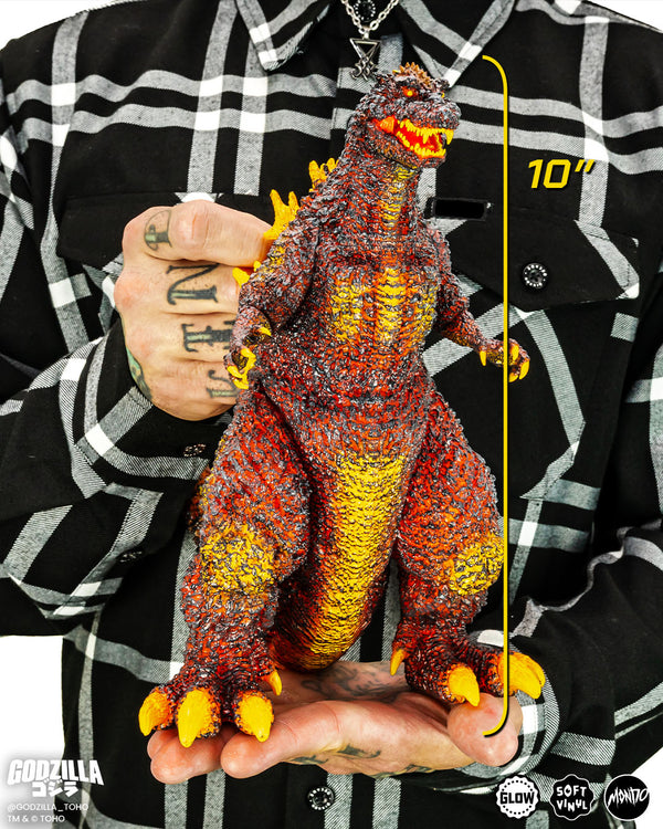 Godzilla - Vinyl Designer Figure by Tanaka Studio - Burning Variant