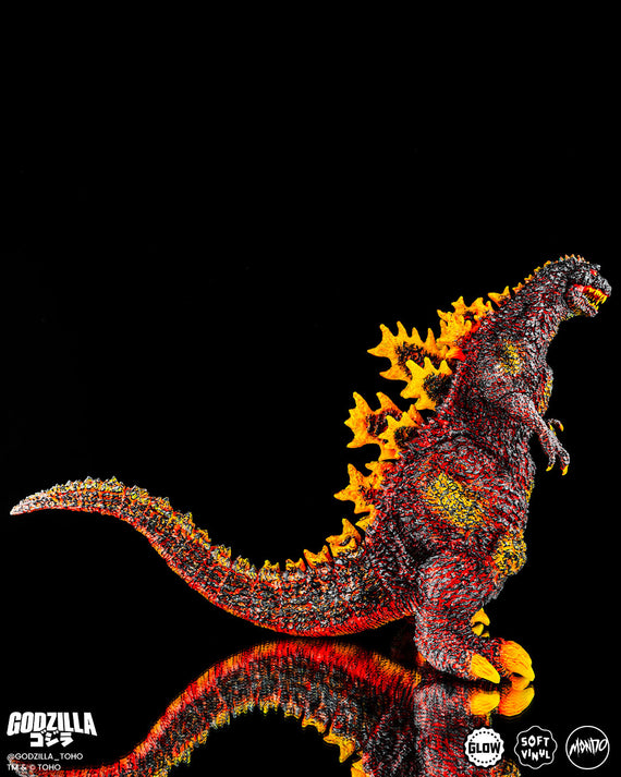 Godzilla - Vinyl Designer Figure by Tanaka Studio - Burning Variant