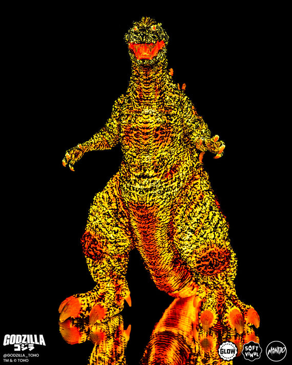 Godzilla - Vinyl Designer Figure by Tanaka Studio - Burning Variant