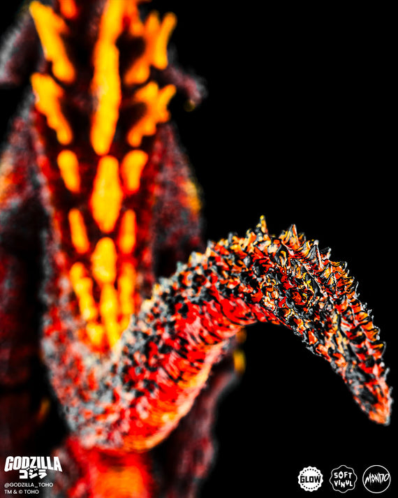 Godzilla - Vinyl Designer Figure by Tanaka Studio - Burning Variant