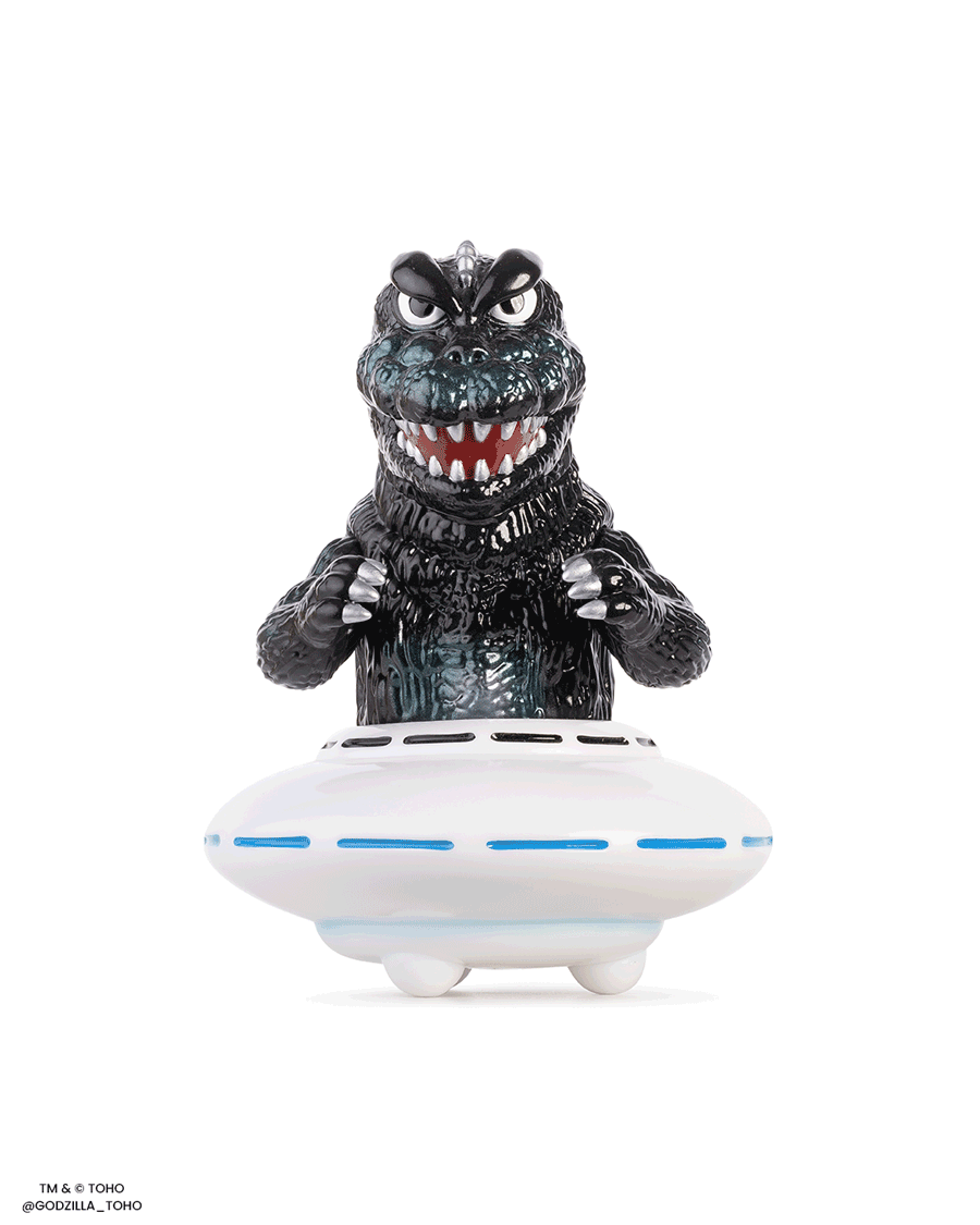 Godzilla UFO - Vinyl Designer Figure by Octeel - Attack Peter