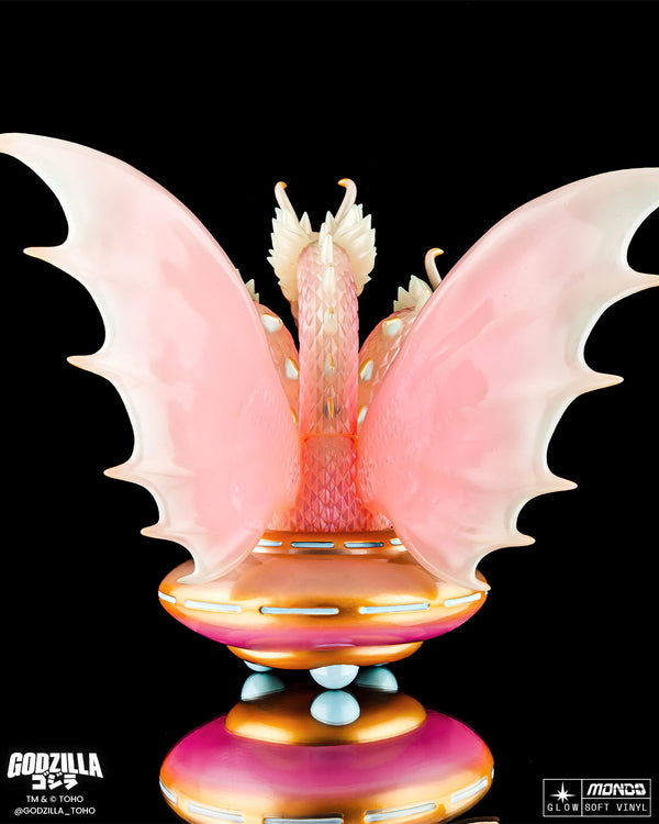 King Ghidorah UFO - Vinyl Designer Figure by Octeel - Cherry Blossom Glow in the Dark Variant