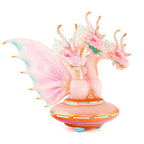 King Ghidorah UFO - Vinyl Designer Figure by Octeel - Cherry Blossom Glow in the Dark Variant