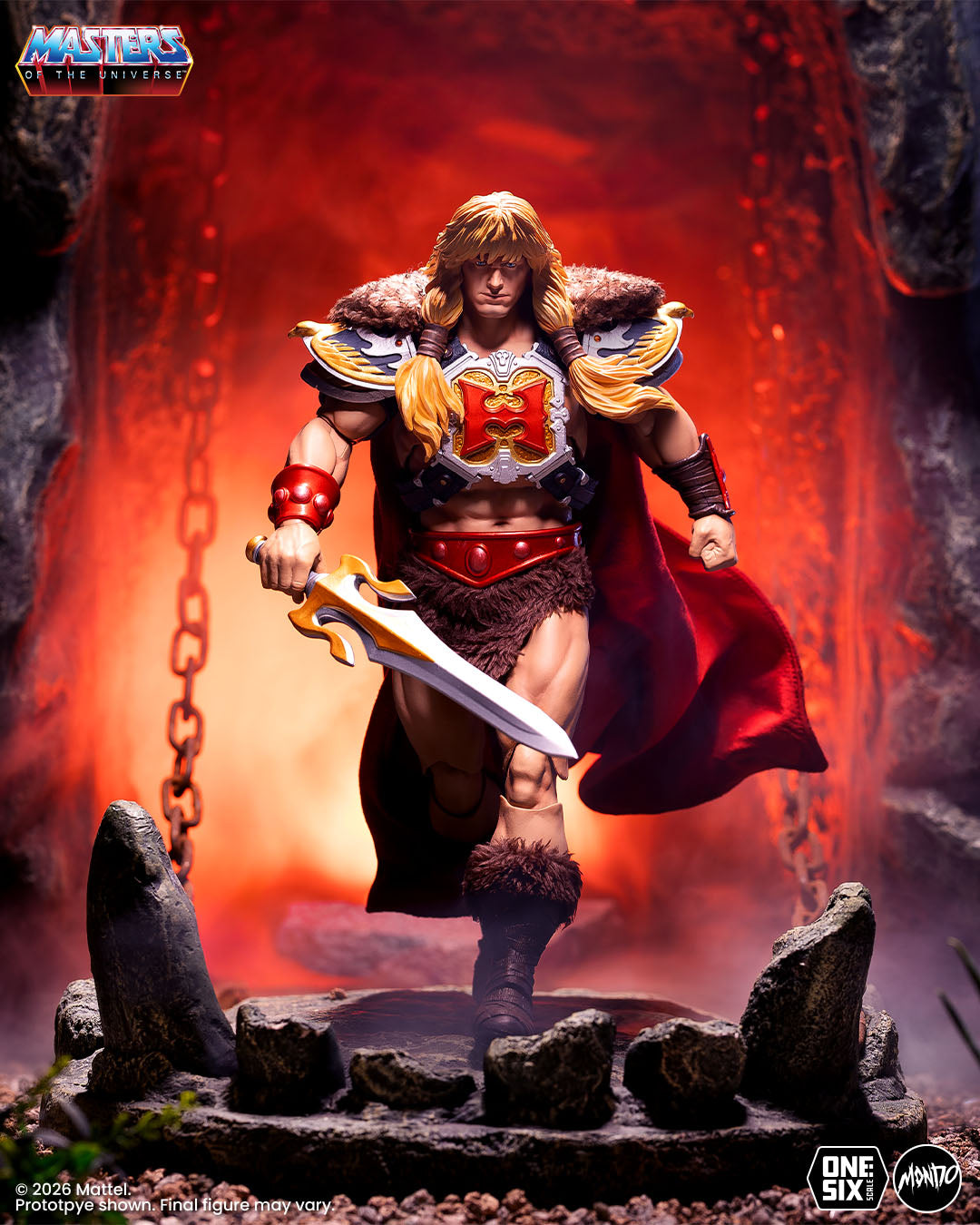 Masters of the Universe - He-Man Deluxe 2.0 1/6 Scale Figure