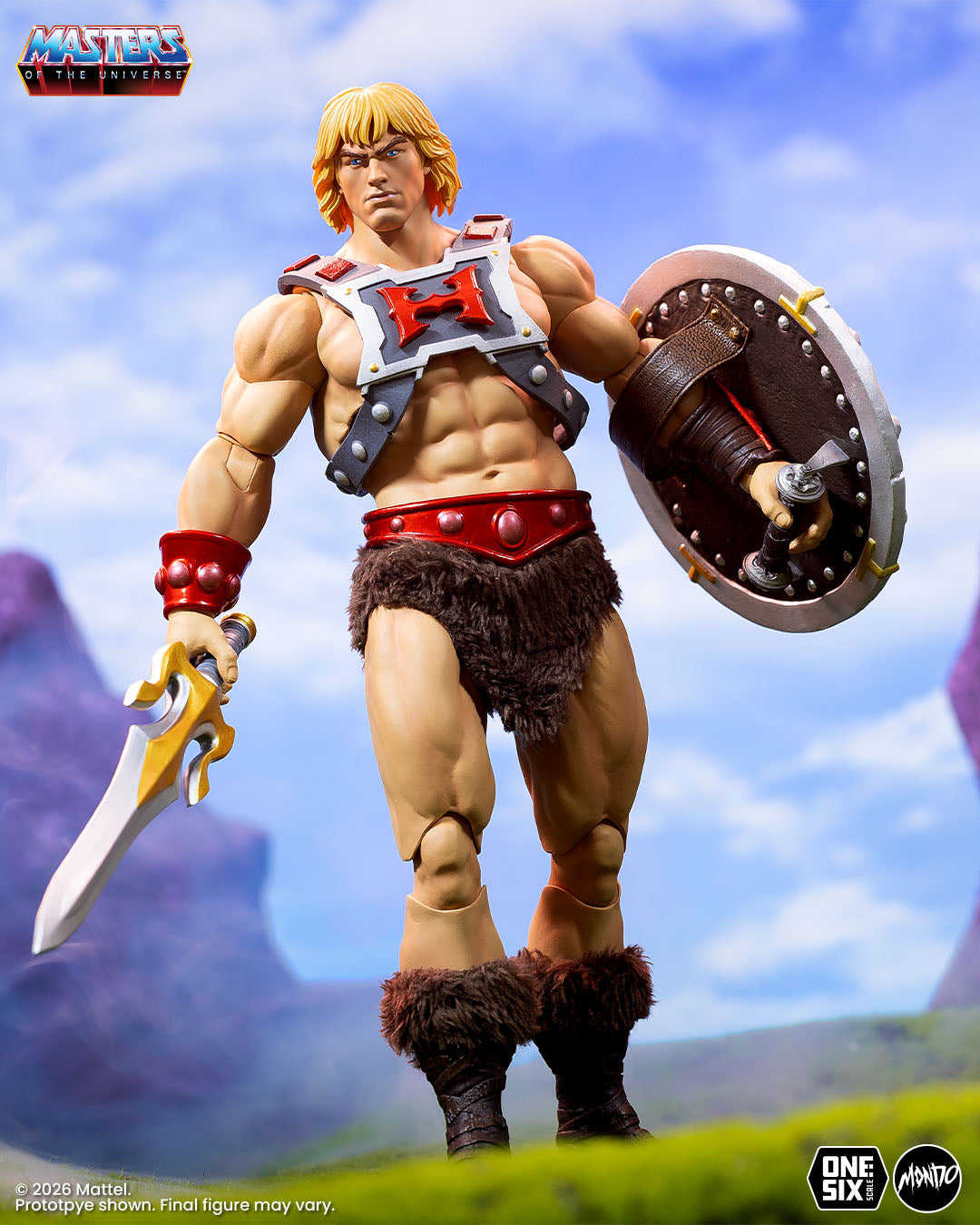Masters of the Universe - He-Man Deluxe 2.0 1/6 Scale Figure