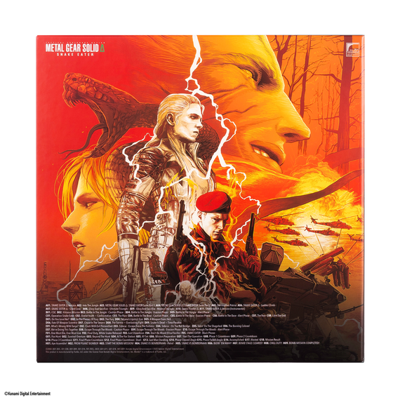 METAL GEAR SOLID Δ: SNAKE EATER - Original Video Game Soundtrack 4XLP