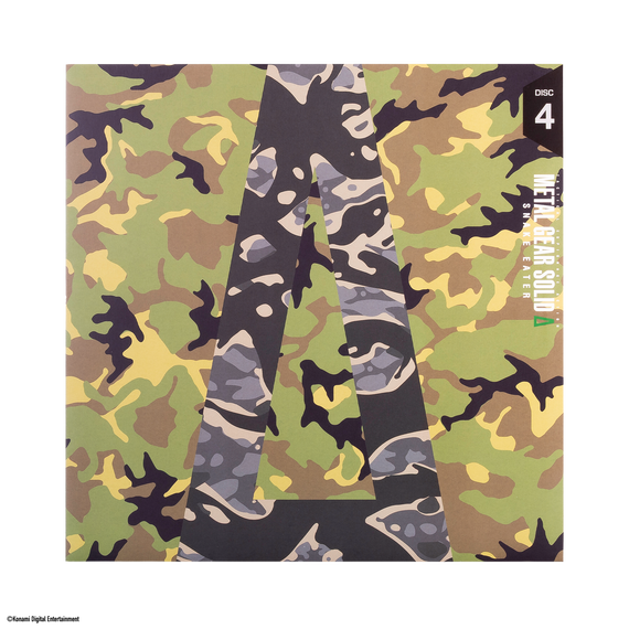 METAL GEAR SOLID Δ: SNAKE EATER - Original Video Game Soundtrack 4XLP