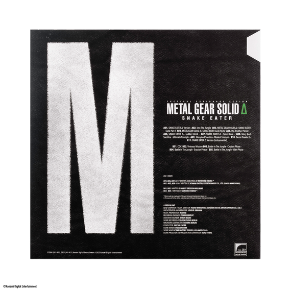 METAL GEAR SOLID Δ: SNAKE EATER - Original Video Game Soundtrack 4XLP