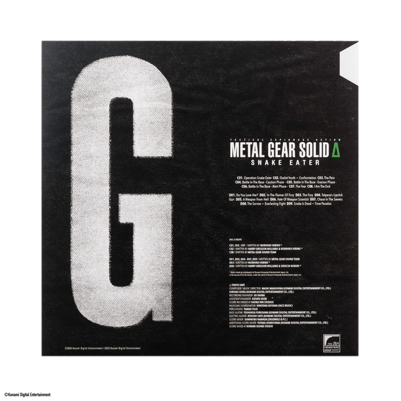 METAL GEAR SOLID Δ: SNAKE EATER - Original Video Game Soundtrack 4XLP