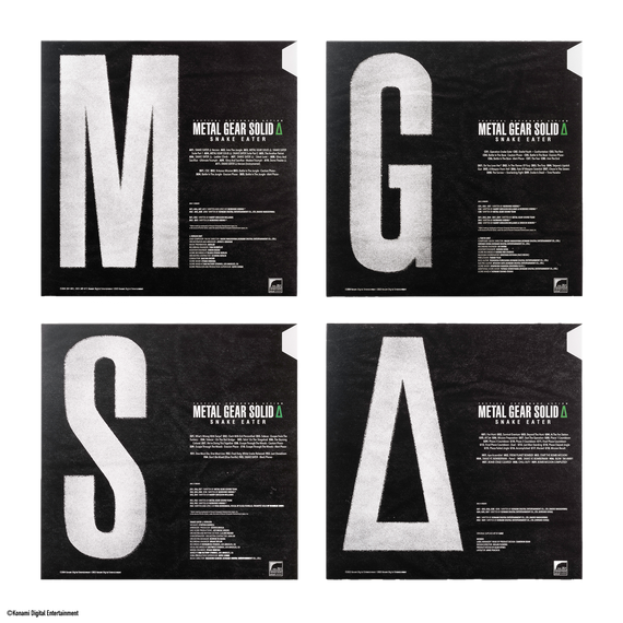 METAL GEAR SOLID Δ: SNAKE EATER - Original Video Game Soundtrack 4XLP