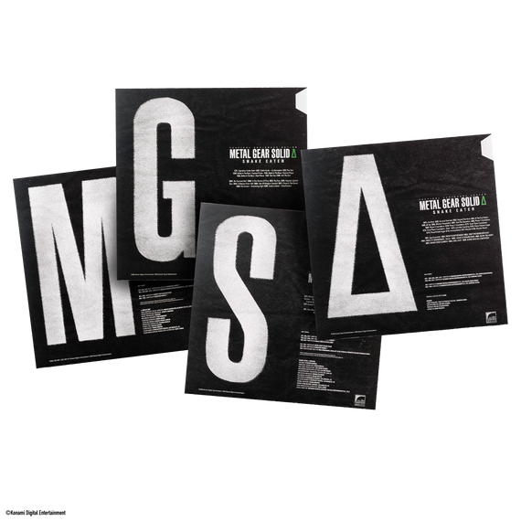 METAL GEAR SOLID Δ: SNAKE EATER - Original Video Game Soundtrack 4XLP