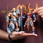 Masters of the Universe 200X - Ice Armor He-Man and Fire Armor Skeletor 1/12 Scale Figure Set