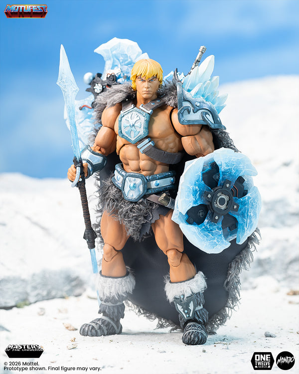 Masters of the Universe 200X - Ice Armor He-Man and Fire Armor Skeletor 1/12 Scale Figure Set