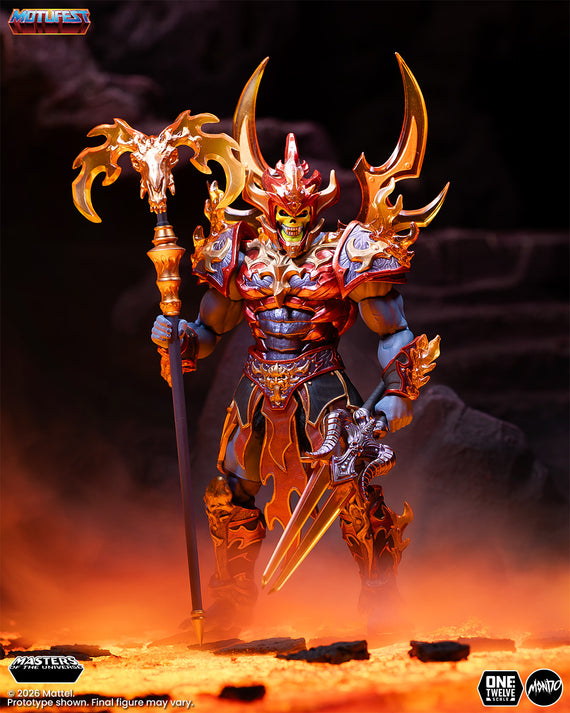 Masters of the Universe 200X - Ice Armor He-Man and Fire Armor Skeletor 1/12 Scale Figure Set