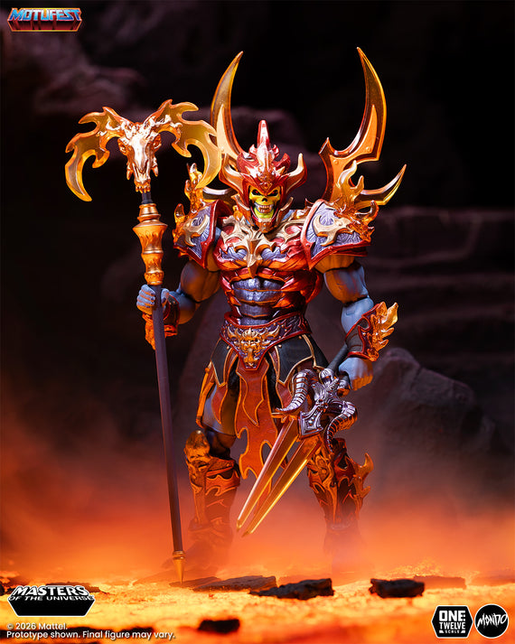Masters of the Universe 200X - Ice Armor He-Man and Fire Armor Skeletor 1/12 Scale Figure Set