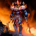 Masters of the Universe 200X - Ice Armor He-Man and Fire Armor Skeletor 1/12 Scale Figure Set