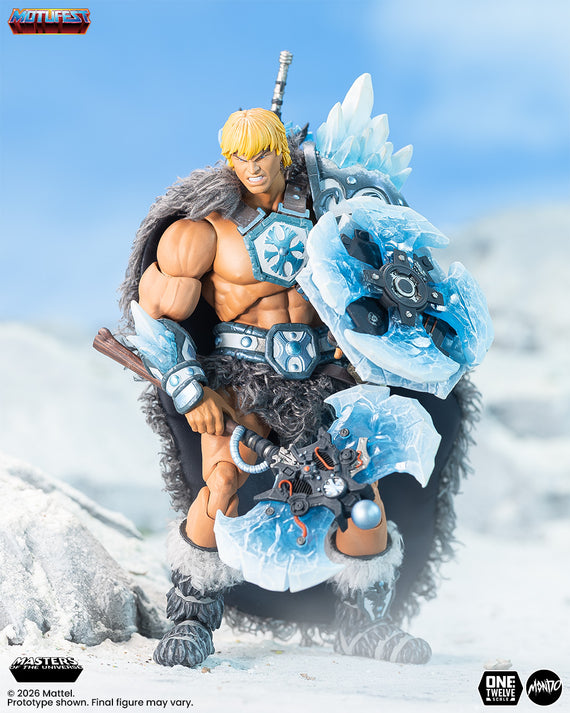 Masters of the Universe 200X - Ice Armor He-Man and Fire Armor Skeletor 1/12 Scale Figure Set