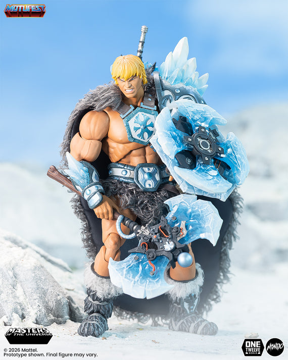 Masters of the Universe 200X - Ice Armor He-Man and Fire Armor Skeletor 1/12 Scale Figure Set