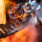 Masters of the Universe 200X - Ice Armor He-Man and Fire Armor Skeletor 1/12 Scale Figure Set