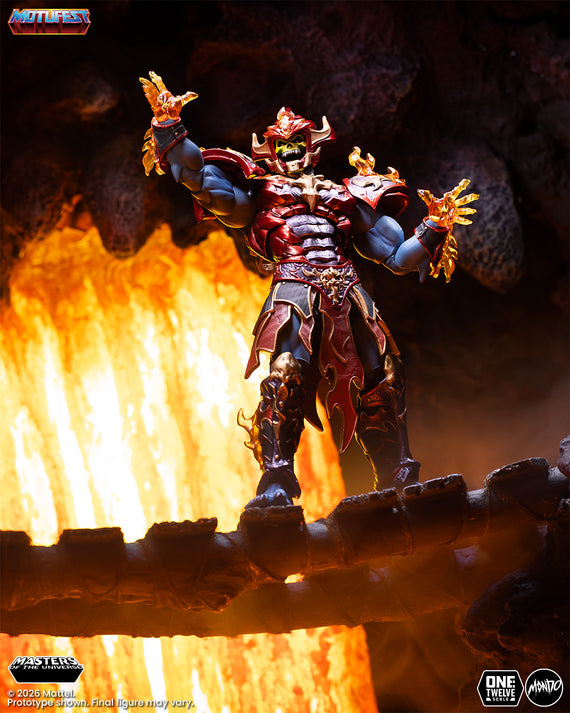 Masters of the Universe 200X - Ice Armor He-Man and Fire Armor Skeletor 1/12 Scale Figure Set
