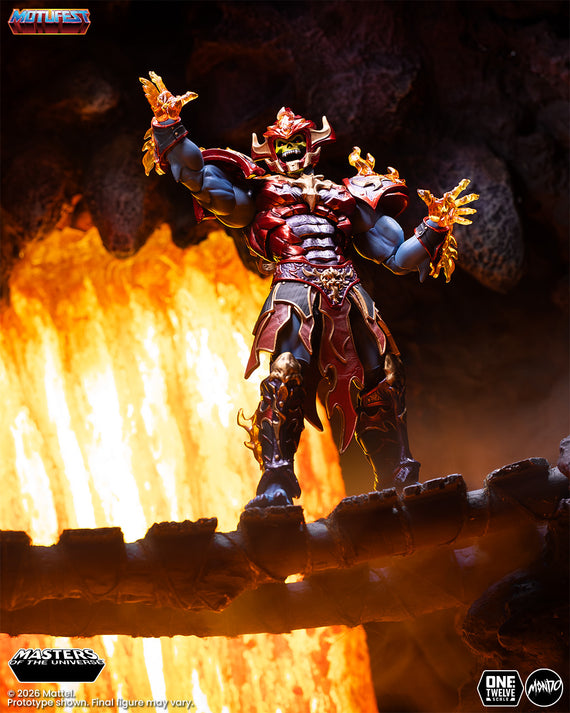 Masters of the Universe 200X - Ice Armor He-Man and Fire Armor Skeletor 1/12 Scale Figure Set