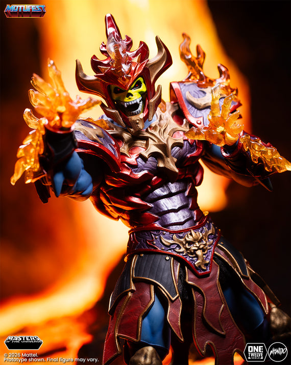 Masters of the Universe 200X - Ice Armor He-Man and Fire Armor Skeletor 1/12 Scale Figure Set