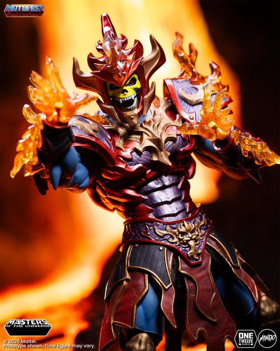 Masters of the Universe 200X - Ice Armor He-Man and Fire Armor Skeletor 1/12 Scale Figure Set
