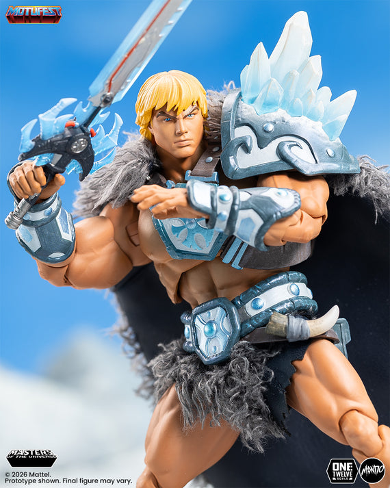 Masters of the Universe 200X - Ice Armor He-Man and Fire Armor Skeletor 1/12 Scale Figure Set